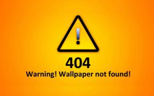  404 Warning  wallpaper thumb